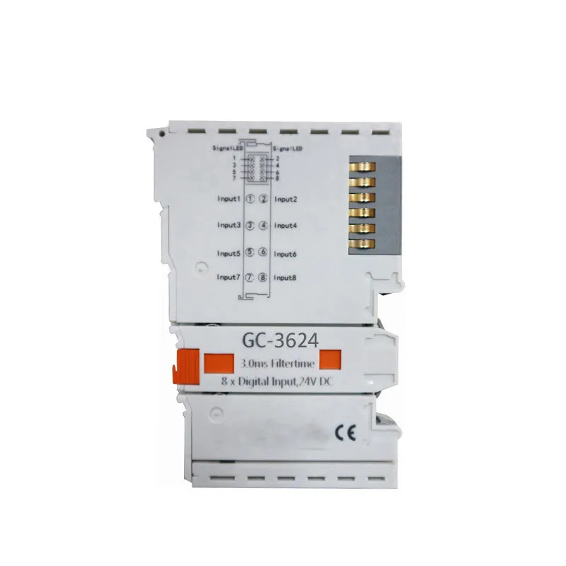 GC-3624 4-way -10V~+10V voltage analog input IO/operating temperature range -40℃~+85℃/expandable IO board