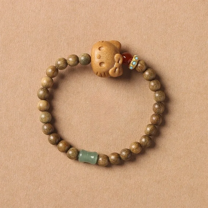 

Sanrio Hello Kitty Bracelet Anime Character Cartoon Bracelet Original Design Q Anime Product Decoration Children's Birthday Gift