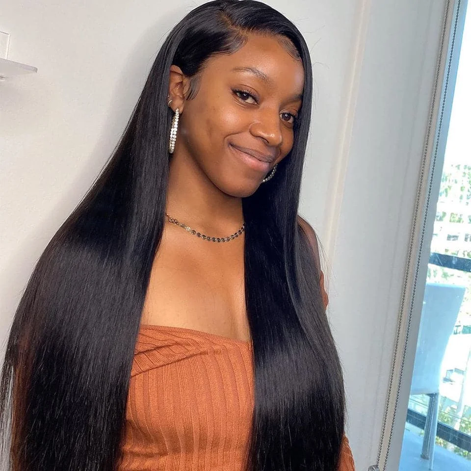 

Peruvian Straight Remy Human Hair Bundles 10A Grade Hair Weave Bundles 100% Virgin Human Hair Extensions 14-30 Inch