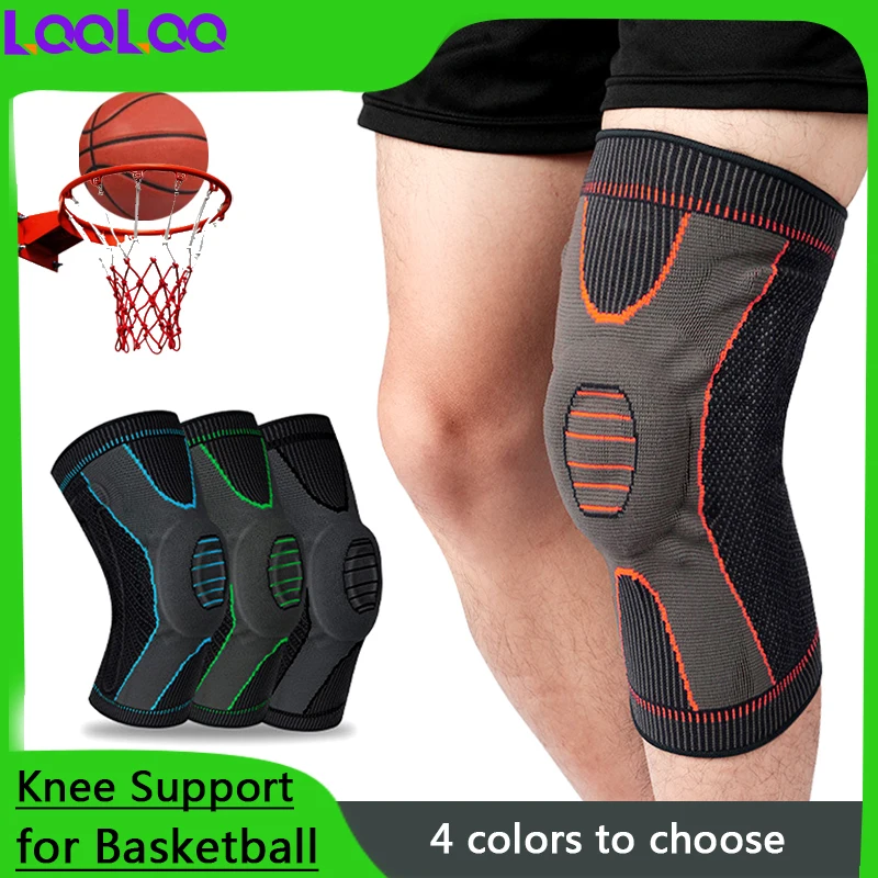 1Pcs Knee Brace Support Compression Sleeve with Side Stabilizers and Silicone Patella Gel Pad for Meniscus Tear,Arthritis