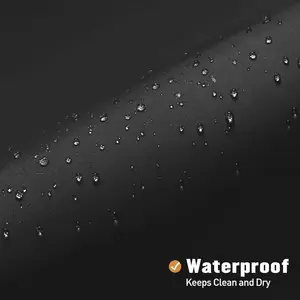 Lớp lót rèm tắm màu đen, vải đơn giản, có thể giặt bằng máy, phòng tắm hiện đại, 12 nhựa, 1 % 10 Rèm phòng tắm nhựa chính bán hàng - №8