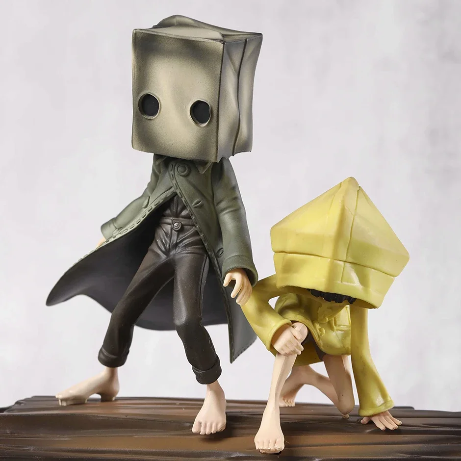 22.5cm Little Nightmares Six & Mono GK PVC Figure Statue Model Toy Doll Gift