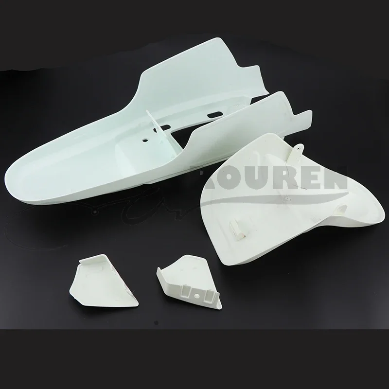 White Motorcycle Plastic Fender Front Rear Quick Release Mudguard for Yamaha PW50 PY50 PW PY 50 Dirt Pit Bike Moto Accessories