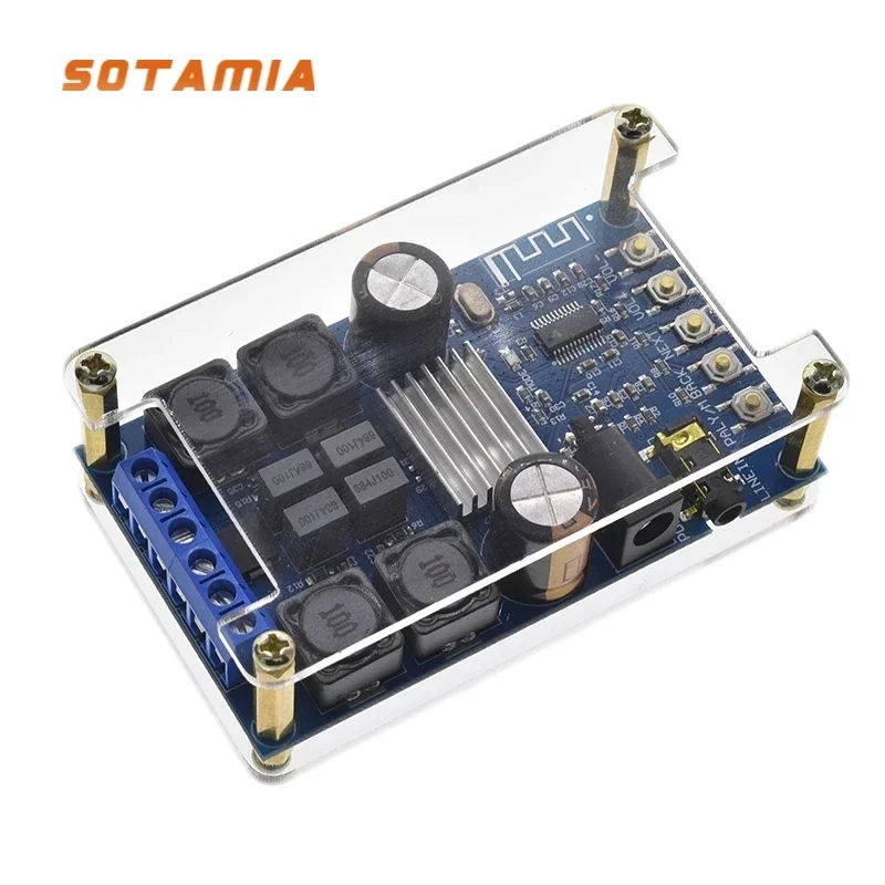 

SOTAMIA TPA3116 Bluetooth усилитель аудио плата 50Wx2 Hi-Fi музыка стерео цифровой динамик усилитель мощности домашний кинотеатр мини усилитель