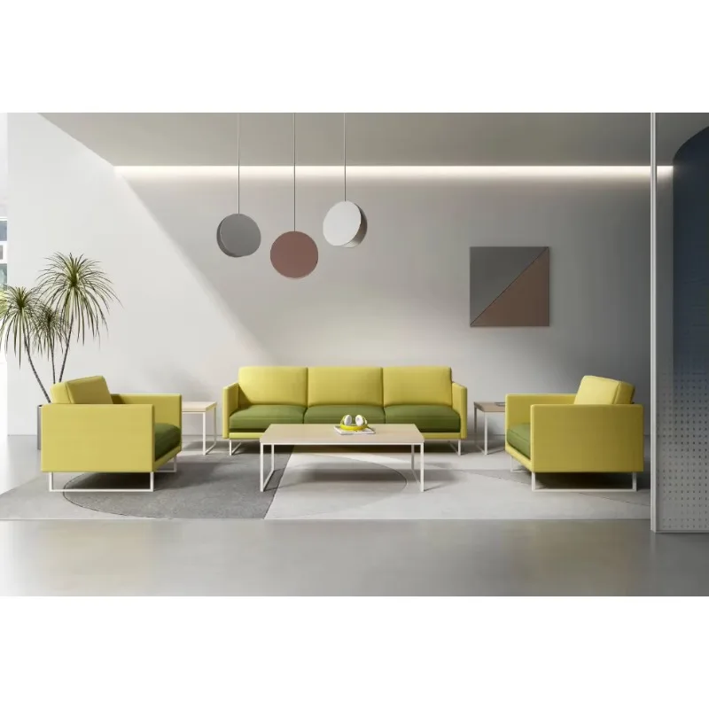 High-quality modern executive office sofa set, fashionable and durable, environmentally friendly furniture, home office