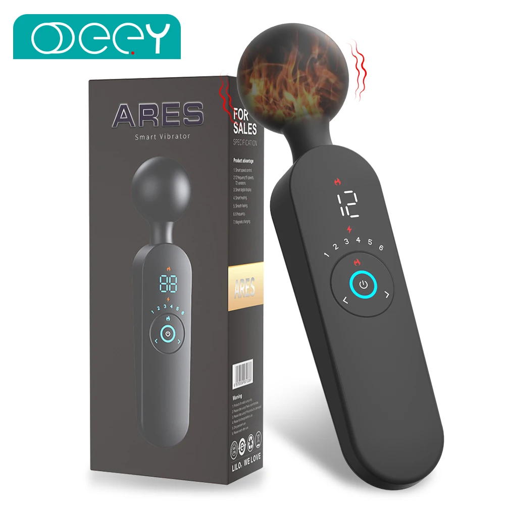 Smart AV Magic Wand Vibrator High Frequency Fast Scream Orgasm G Spot Clit Stimulator Nipple Massager Adults Sex Toys for Women