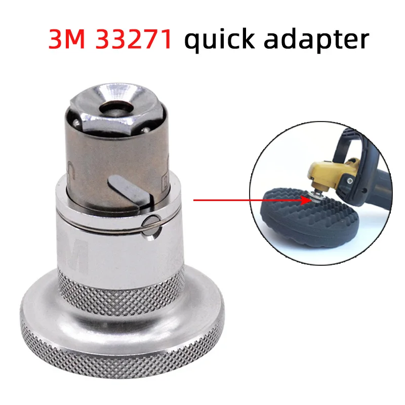 3MPN33271 Quick Connector 14mm Double Sided Wool Wheel Sponge Ball Link Polishing Machine Accessories