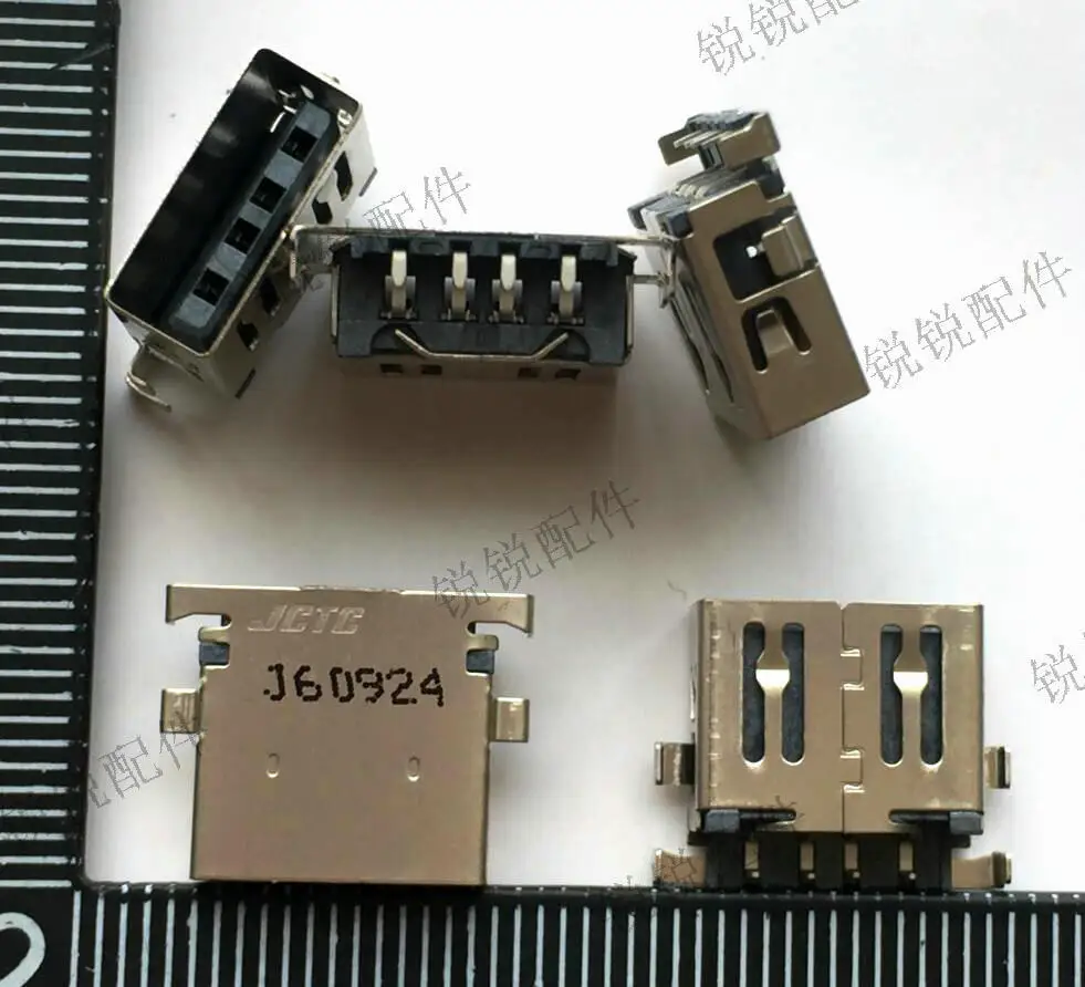 Fro tablet, notebook, computer USB 2.0 interface, female seat 4P short body, sinking board USB port, connector