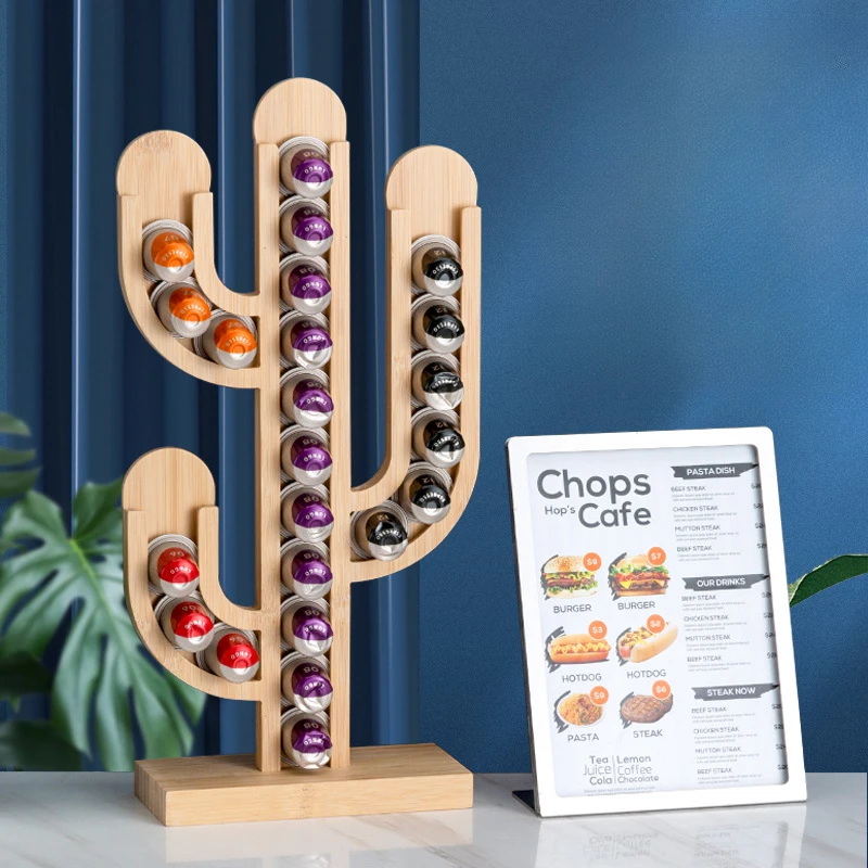 Capsule Display Stand Creative Coffee Storing Transparent