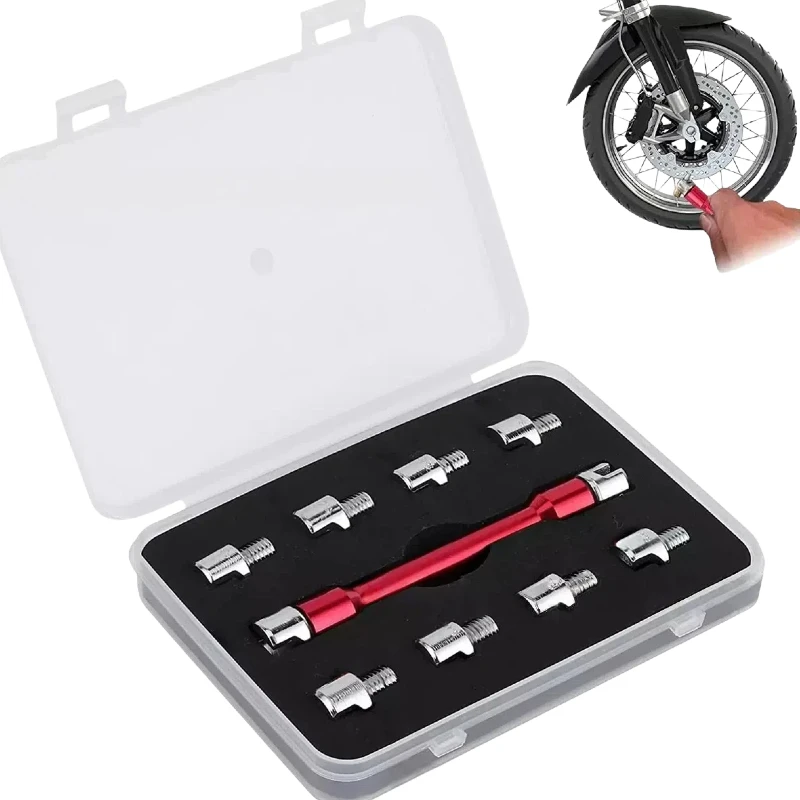 

10 pieces off-road motorcycle wrenches, torque wrenches, manually adjustable wrenches, maintenance tools