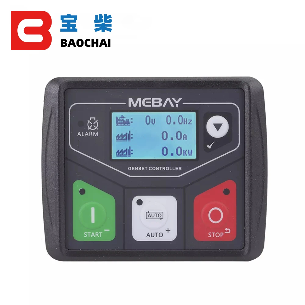 Mebay DC30D  Generator Control Module Auto Start Stop Genset Engine Control Box Cabinet BX30D USB programmable PC Connection