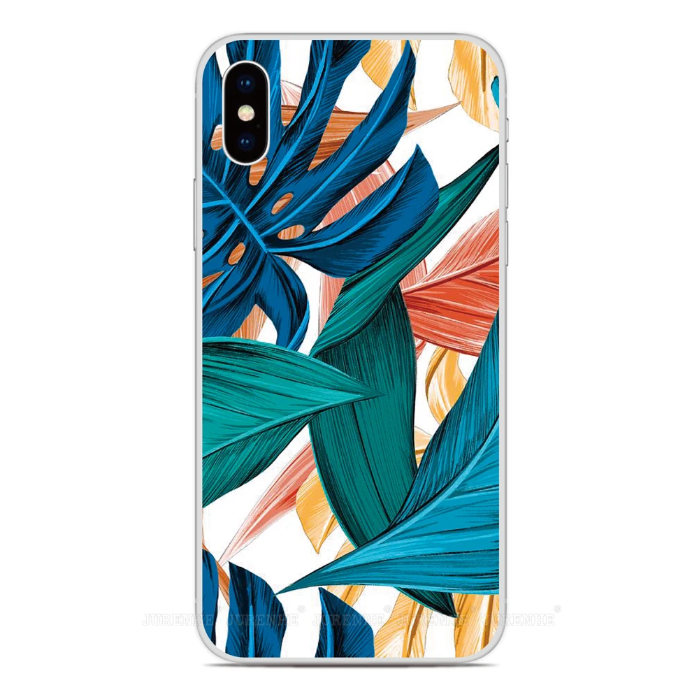 Tropical Leaf Case For Alcatel 1B 1S 1SE 1L 1A 3 1 5033D 3X 1C 1X 1V 2019 2020 2021 2022 Nothing Phone 2A Plus CMF 1 2 Cover