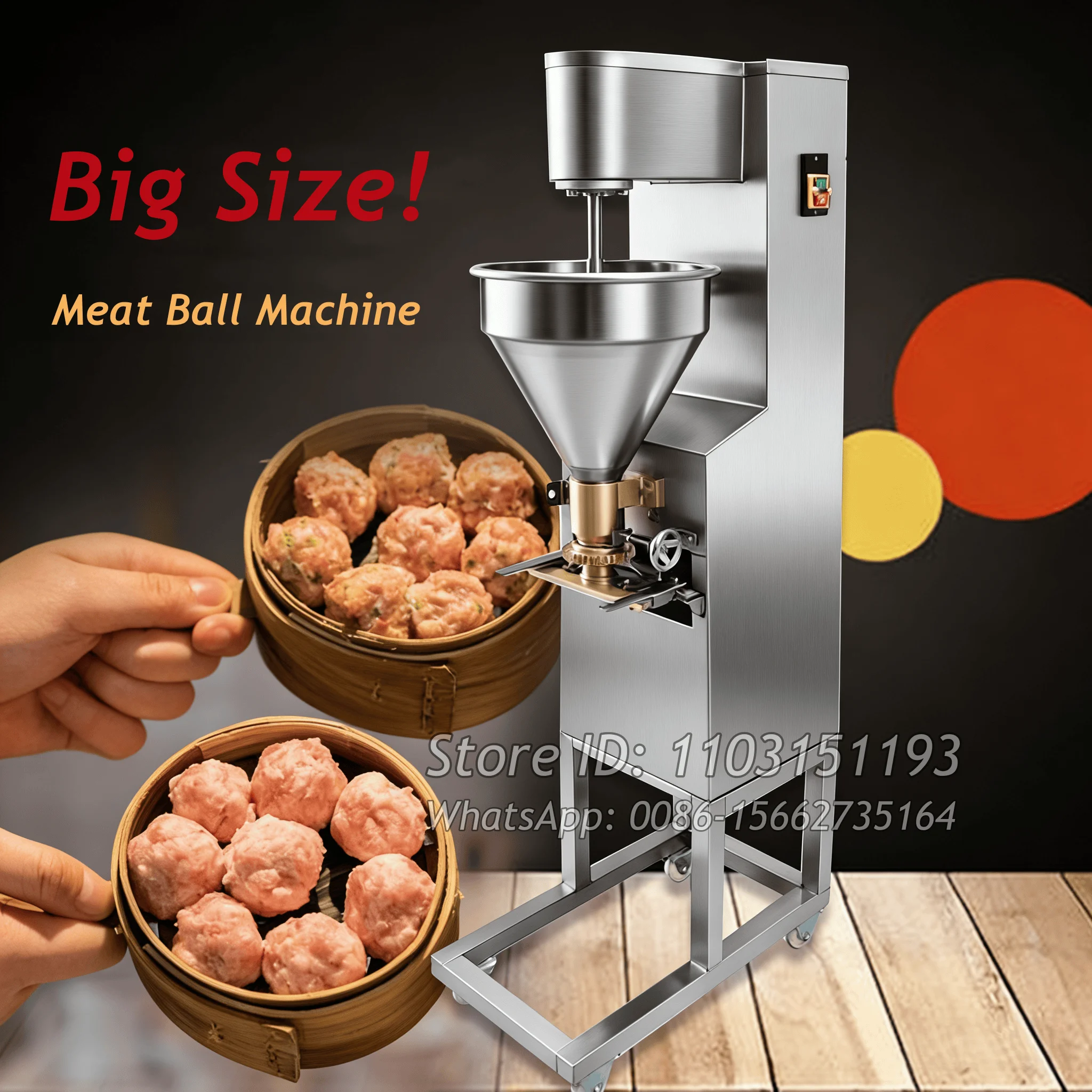 

Многофункциональный экструдер-формовщик для фрикаделек и рыбных шариков большого размера, оборудование для формования мясных, рыбных и овощных шариков