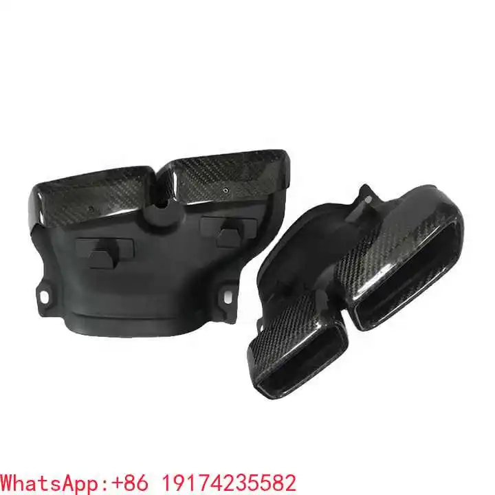 

High Performance Carbon Fiber Exhaust.Tip for Akrapovic Style for BENZ AMG