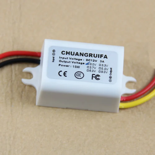 Konwerter 12V W dół do 3V 3A 15W moduł zasilania DC/DC nowy L15