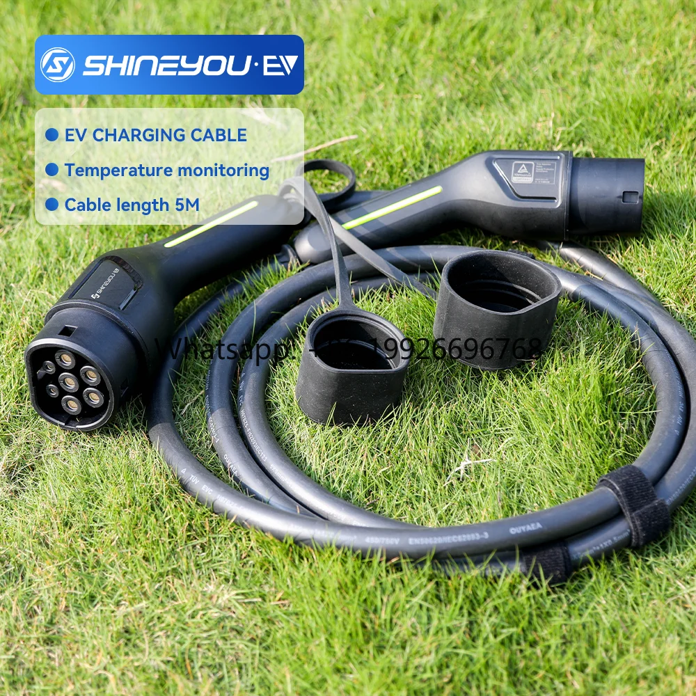 

Electric Car 16A 3Phase 5m IEC 62196-2 Type 2 to Type 2 EV Electric Car Charging Cable