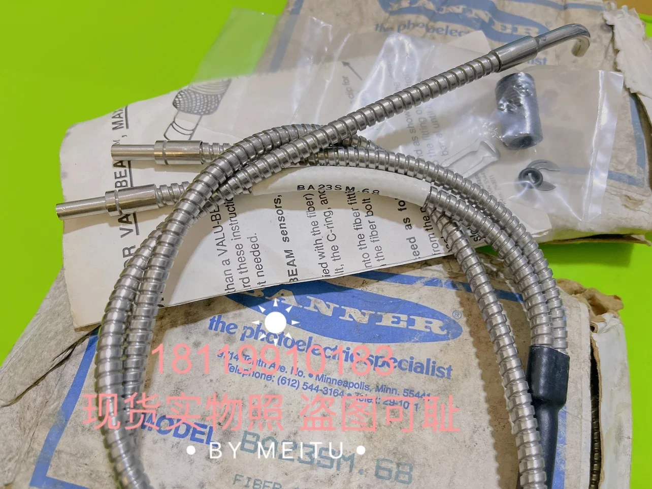 2025 راية الألياف الزجاجية البصرية أنبوب معدني الاستشعار BA23SM.68 حزمة الضرر التصوير المادي