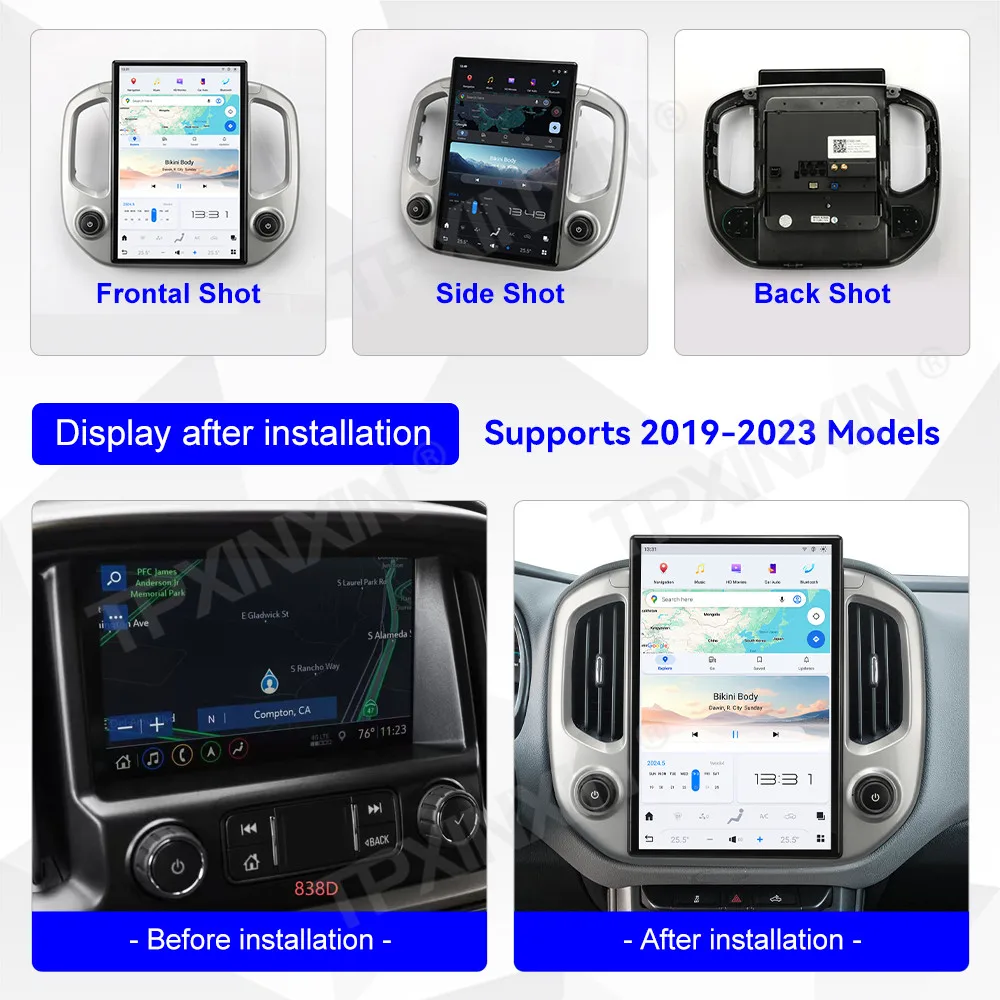 

14.4 Inch Screen For Chevy Colorado Trailblazer GMC Canyon 2019 2020 - 2023 Car Android 13.0 Radio Head unit Multimedia player