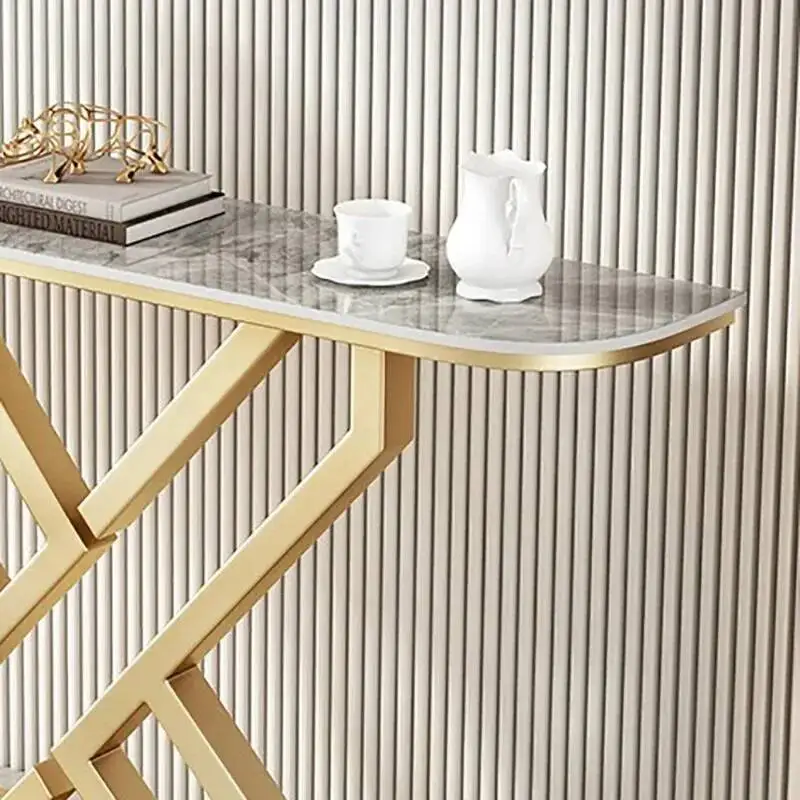 

Trendy Table Nordic Unique Hallway European Elegant Modern Corner Table Vintage Delicacy Tabel Console Hallway Table Furniture