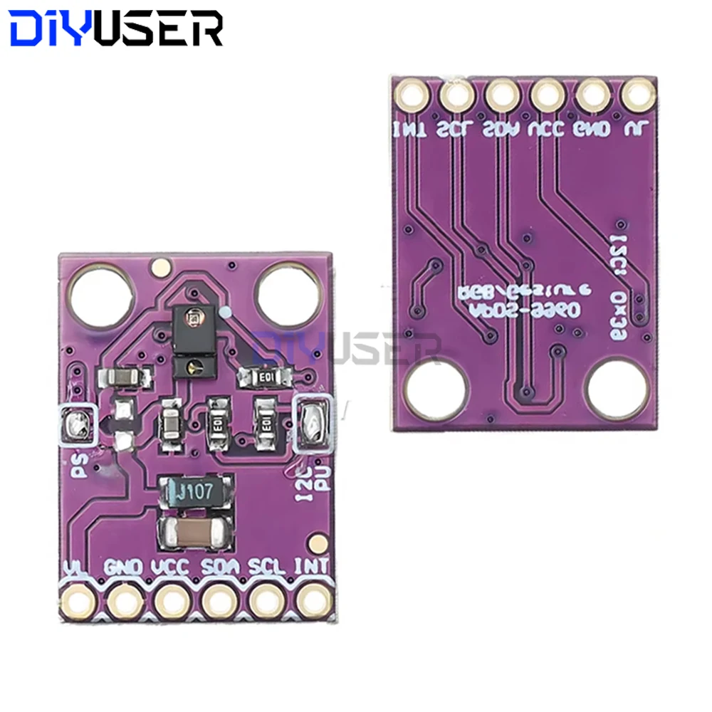 وحدة استشعار الإيماءات GY-9960 3.3 فولت I2C، كشف القرب وRGB لـ Arduino DIY