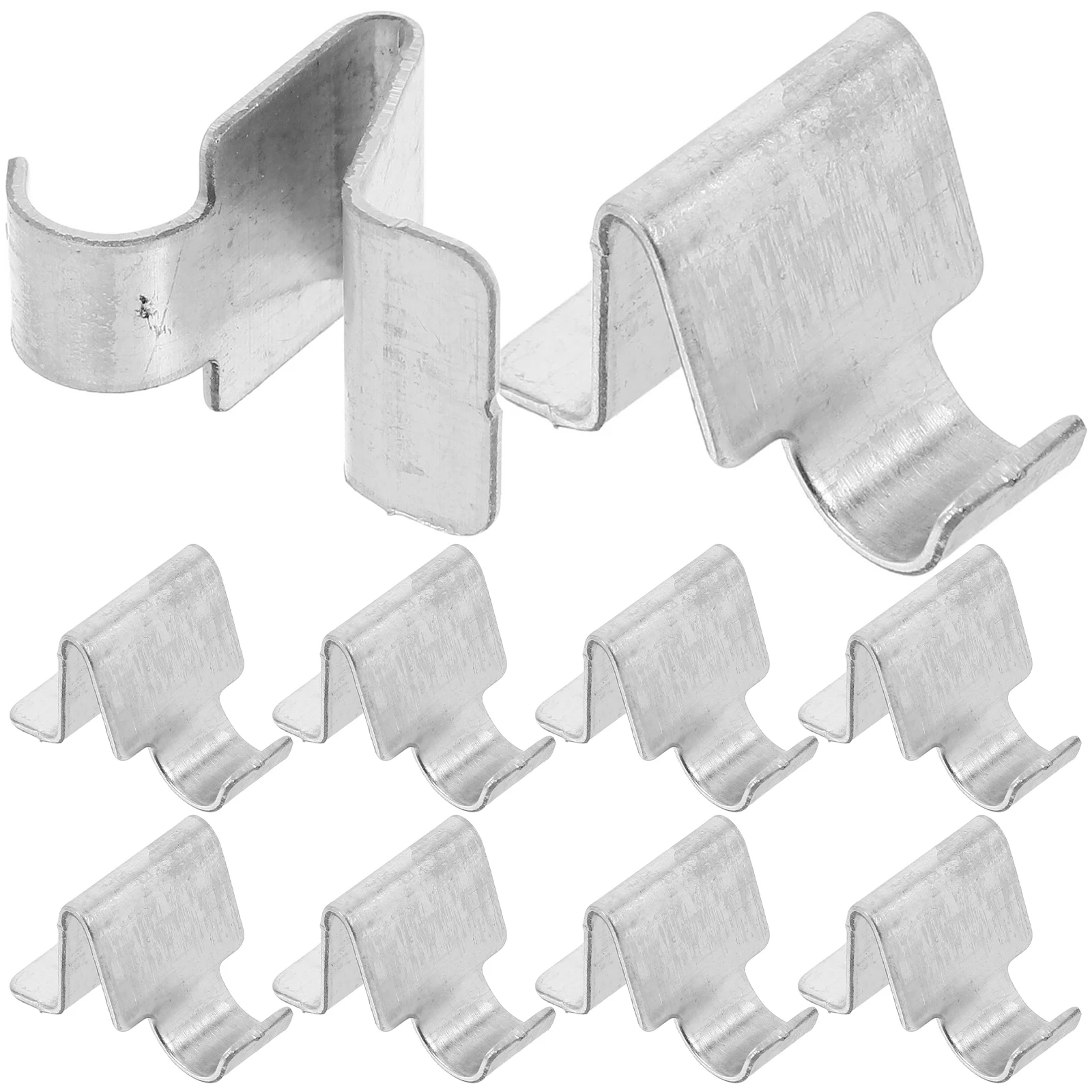 

10pcs Layer Clips for Shelf Support Clips Attachment Office Cabinet Adjustable Shelf Brackets Metal Pegs Support Pins Hardware