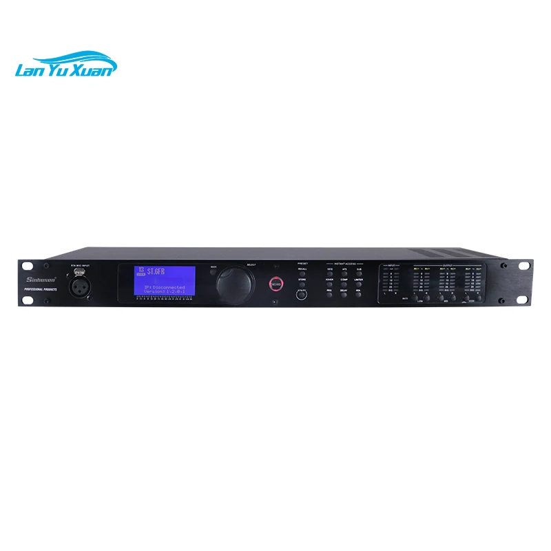 

Ktv Music 2-In 6-Out Audio Karaoke Professional Digital Dsp Audio Processor