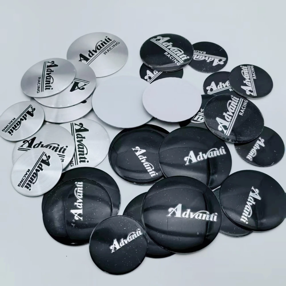 

4pcs 45mm 56mm 65mm Advanti Racing Logo Emblem Car Stickers Accessories Fit Car Wheel Center Caps Hub Cap Rim Dust Cover Badge