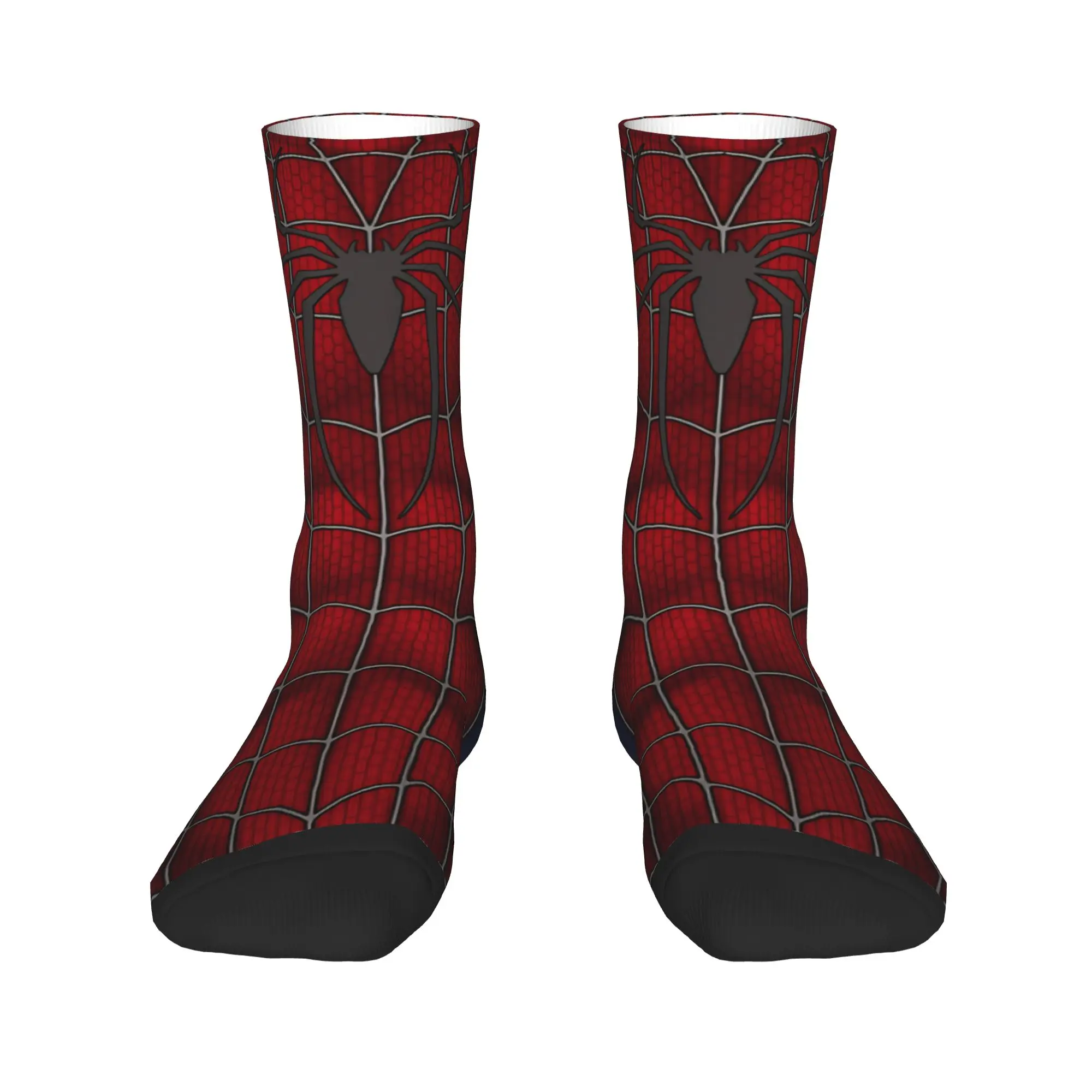 Men's Socks Red Spider  Stockings Spring Fashion Breathable Socks Custom Running Non Skid Socks