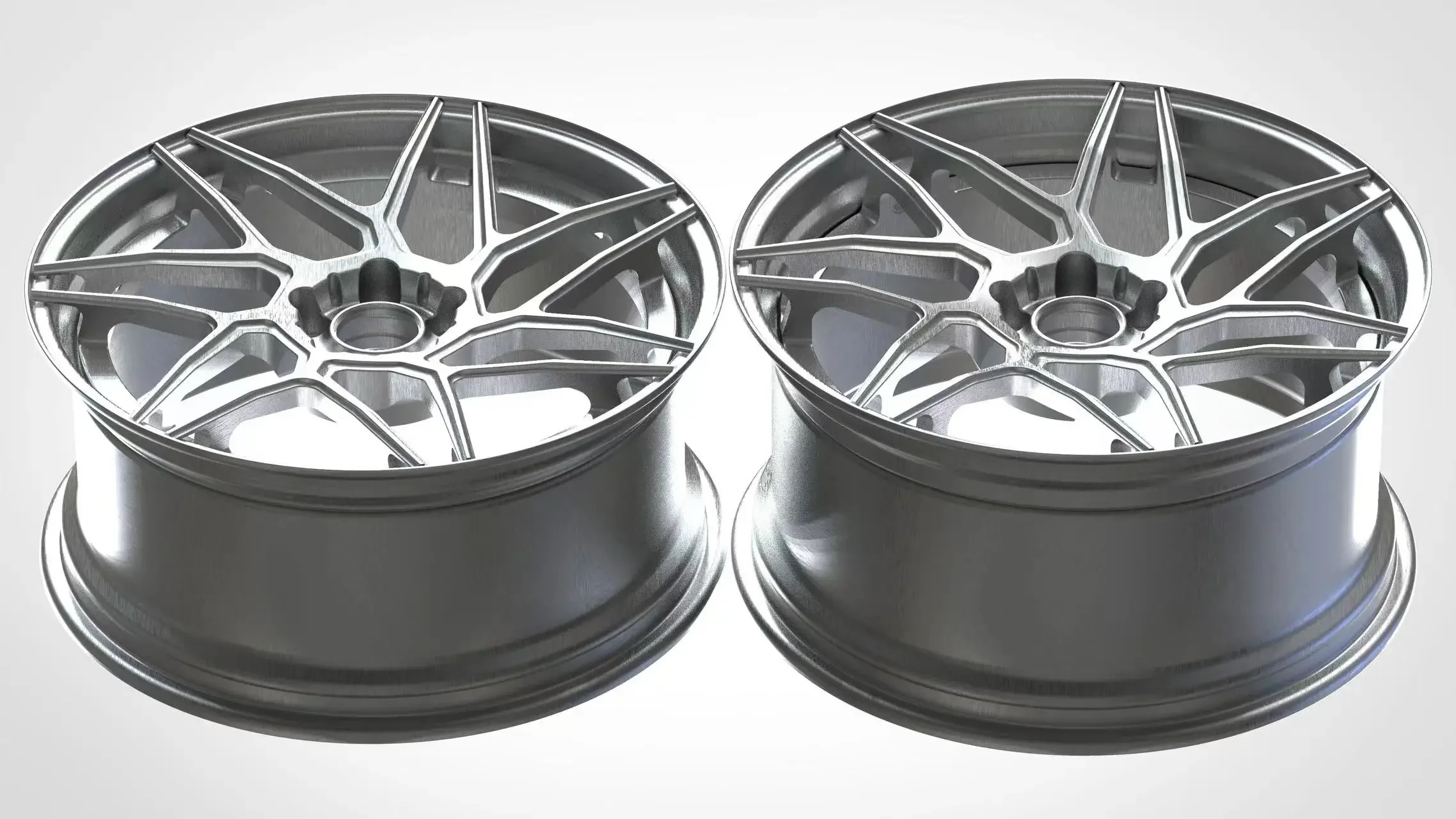 19 20 21 22 24 inch 6061-t6 alloy polishing forged replica car wheels rims set 6 holes for bmw