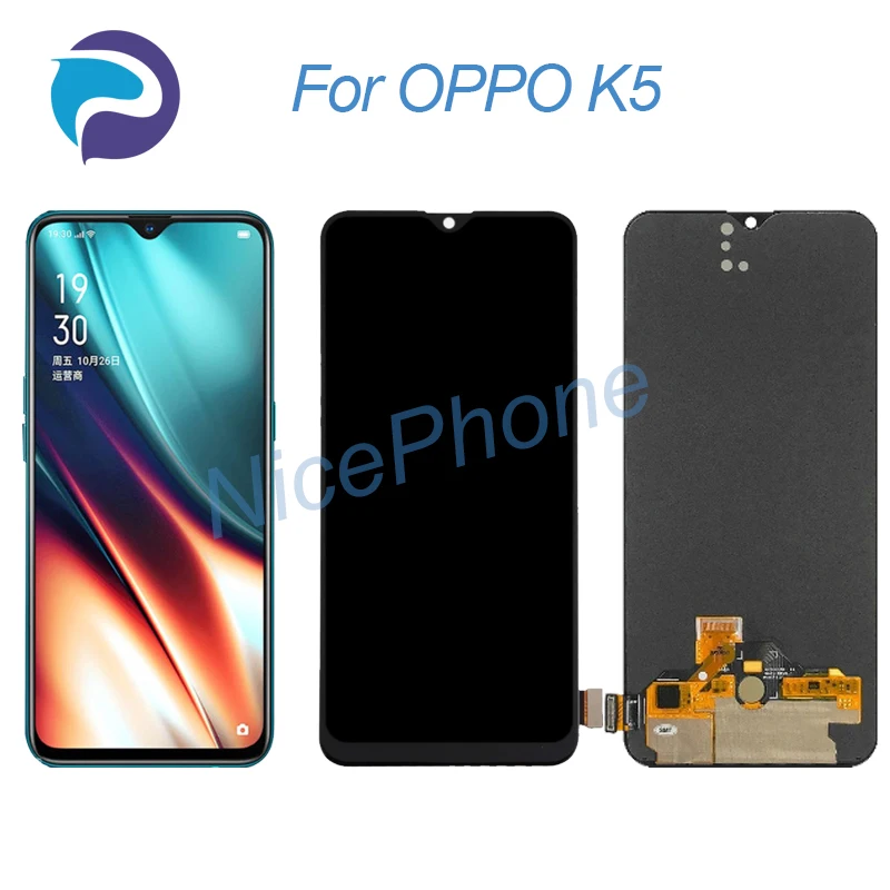 for OPPO K5 LCD Display Touch Screen Digitizer Assembly Replacement 6.4