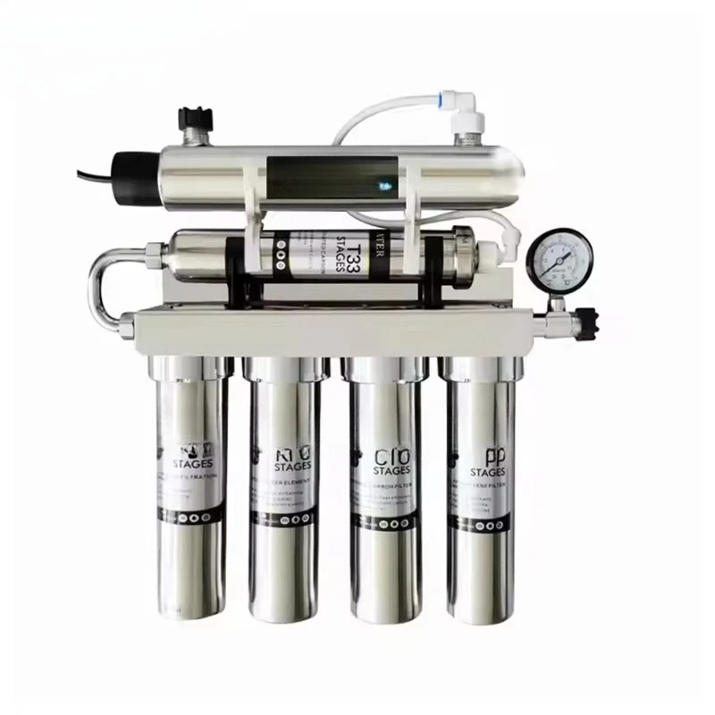 Level 5 ultrafiltration purifier Kitchen tap 304 stainless steel water#3445 Household direct drinking water