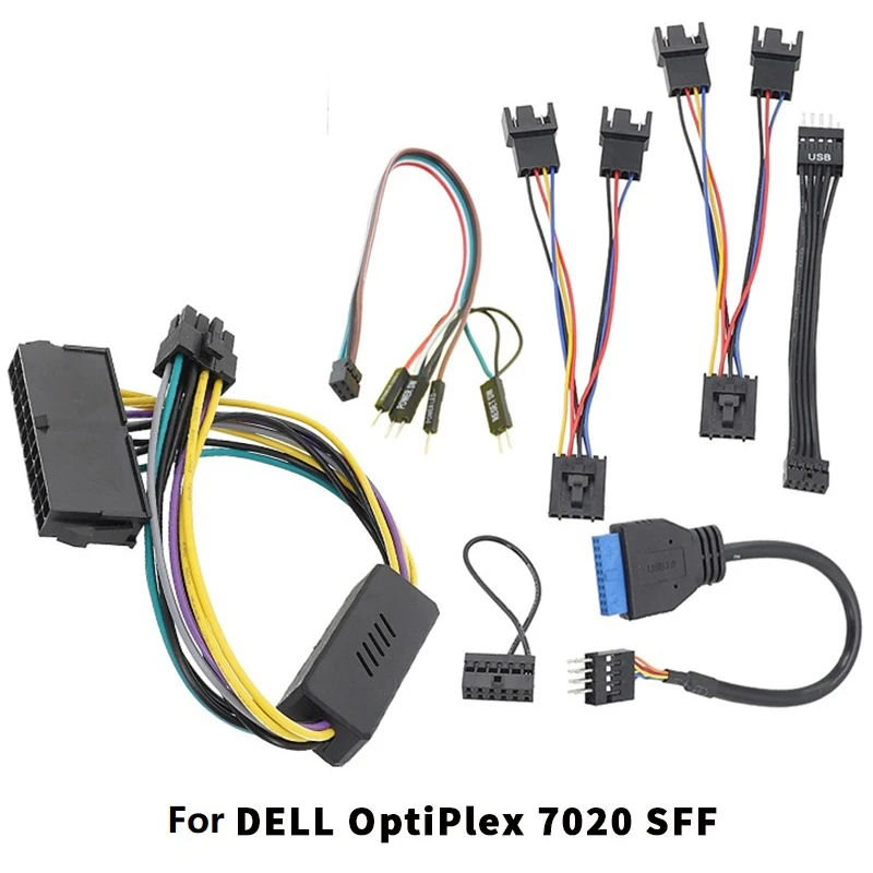 لديل Optiplex 7020 SFF اللوحة الأم ATX كابل محول الصوت الأمامي محمية USB كابل التبديل