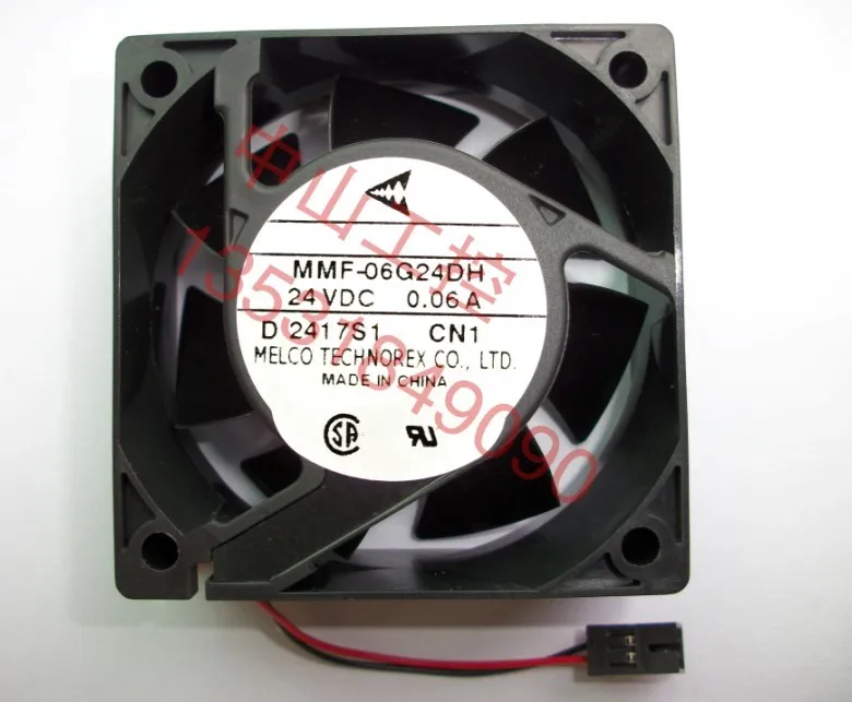 

NEW MELCO MMF-06G24DH-CN1 0.06A 2lines cooling fan