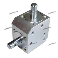 2000RPM Precision Steering Gear 3 Output 1 Module 20 Teeth 90° Angle Drive High Precision Right Angle Steering Gear 1:1 Dual 8MM