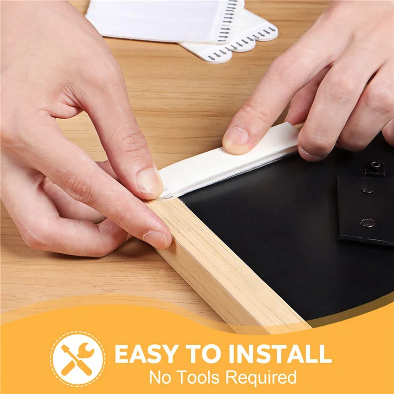 

ABAE-полоски для подвешивания картин, сверхмощные, 72 пары (144 полосок), липкие вешалки для фотографий для стен, подвешивание картин без гвоздей