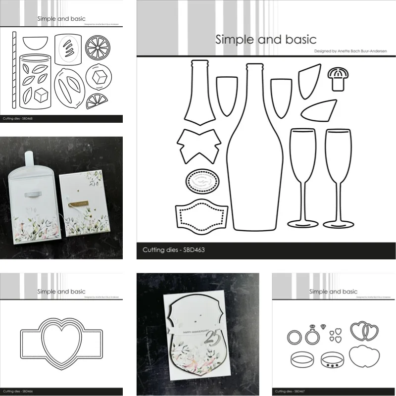 Rectangle Is Like an Envelope with a Label Cutting Dies Scrapbook Diary Decoration Stencil Embossing Template DIY Greeting Card