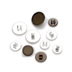 20Pcs 10 12 14 16 18 20mm Hair Band Base Setting Cabochon Blank Base DIY Elastic Band Rope Hairpin Jewelry Making Accessories