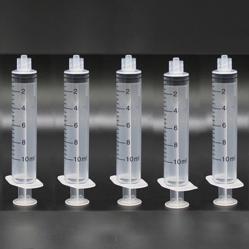 5Pcs/Set Glue Liquid Dispenser 10ML Syringe SMT SMD PCB Solder Flux Paste Adhesive Glue EFD Welding Fluxes