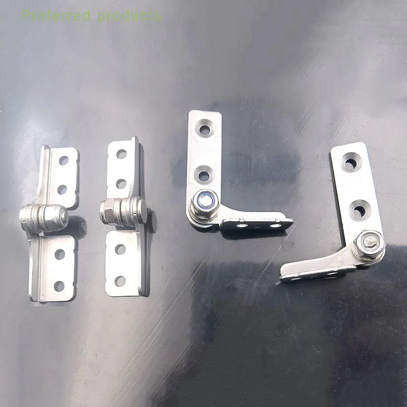 Stainless Steel Damping Hinge, 1Pcs Adjustable Frameless Design for Precision Positioning