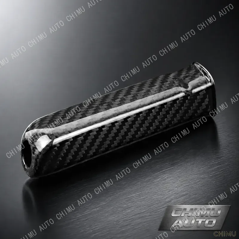 【chimu-auto】-carbon-fiber-handbrake-cover-for-mustang-2010-2014-interior-trim-replacement-hand-brake-case-auto