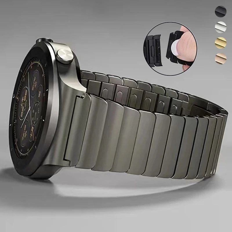 22mm titanium alloy Strap For HUAWEI GT2/GT 2/46mm/GT2 Pro Smartwatch Wrist Bracelet Watchband Correa Huawei Watch GT 3 Seiko