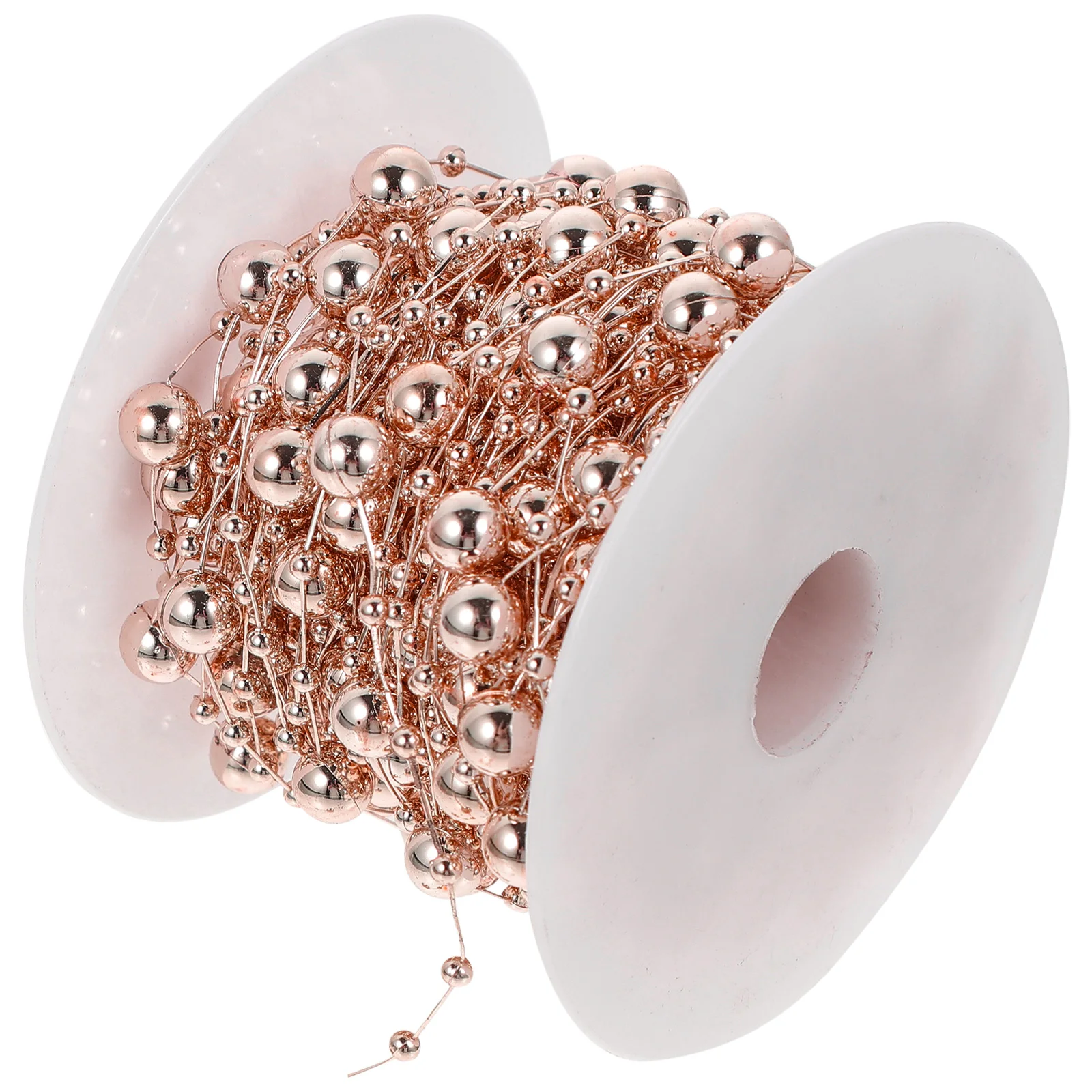 

Plastic Bead Chain Jewelry DIY Supply Headdress Decor Clothing Bracelet Necklace Accessories Non Fading Anti Wearing for Hair