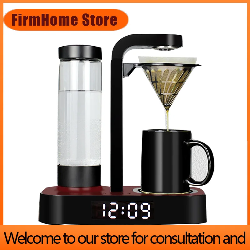 FirmHome Store220V/600W Drip Type Hand Coffee Maker CM-602 Home Coffee Machine Automatic Clock Small Tea Maker