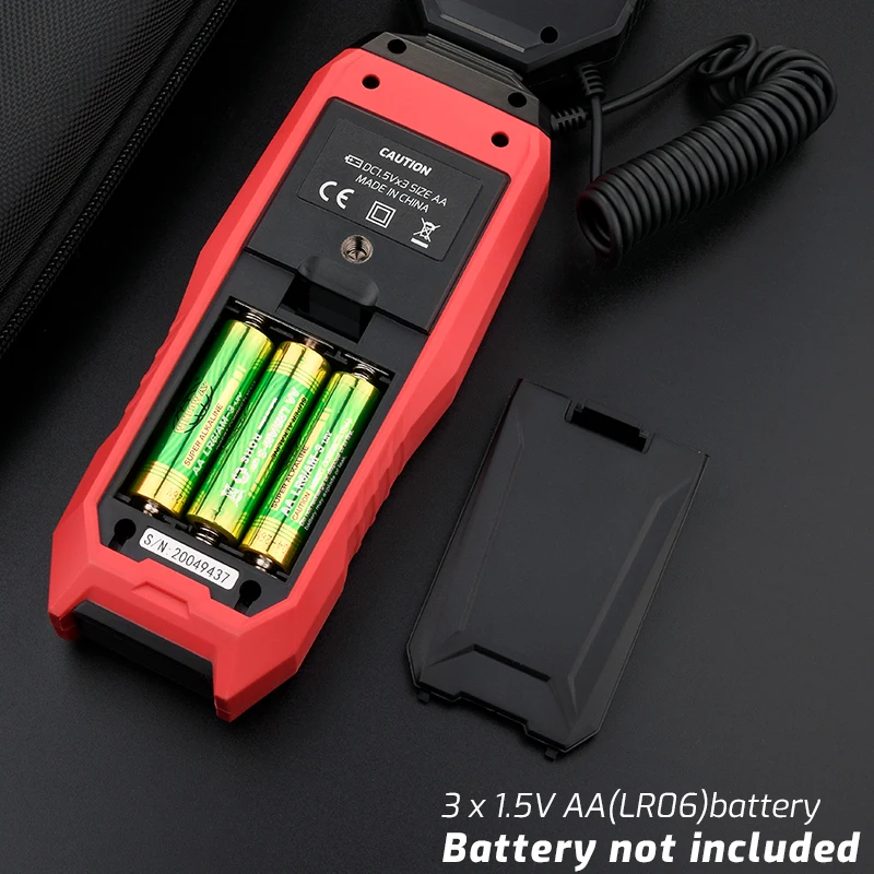 TASI TA632A TA632B Digital Light Meter Photography Luxmeter Detachable Probe Illuminometer Lux/Fc Photometer Enviromental Tester