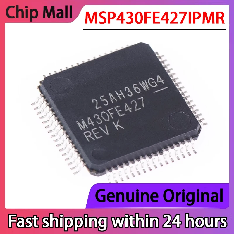 

Оригинальный микроконтроллер MSP430FE427IPMR M430FE427, микроконтроллер MCU, 2 шт.