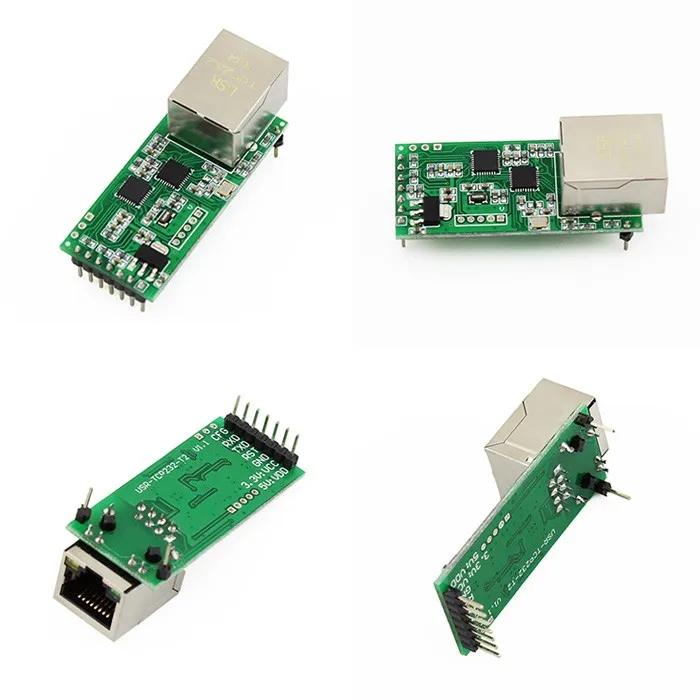 Mini convertidor Serial EW10A de amplio voltaje, RTU, red inalámbrica IoT Gateway Modbus Mqtt RS232, WIFI, servidor de serie Biddirection