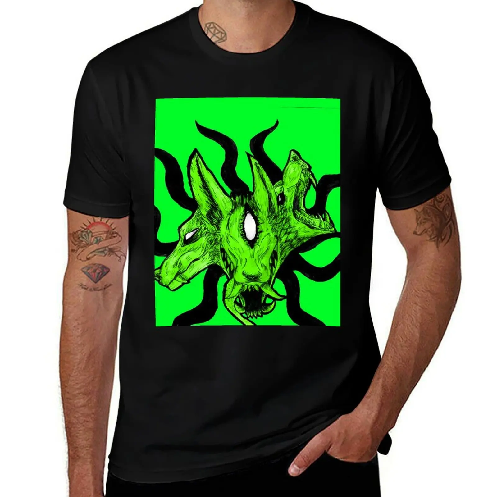 

Blood for the new Sun God (GREEN) T-Shirt for a boy anime figures mens t shirt