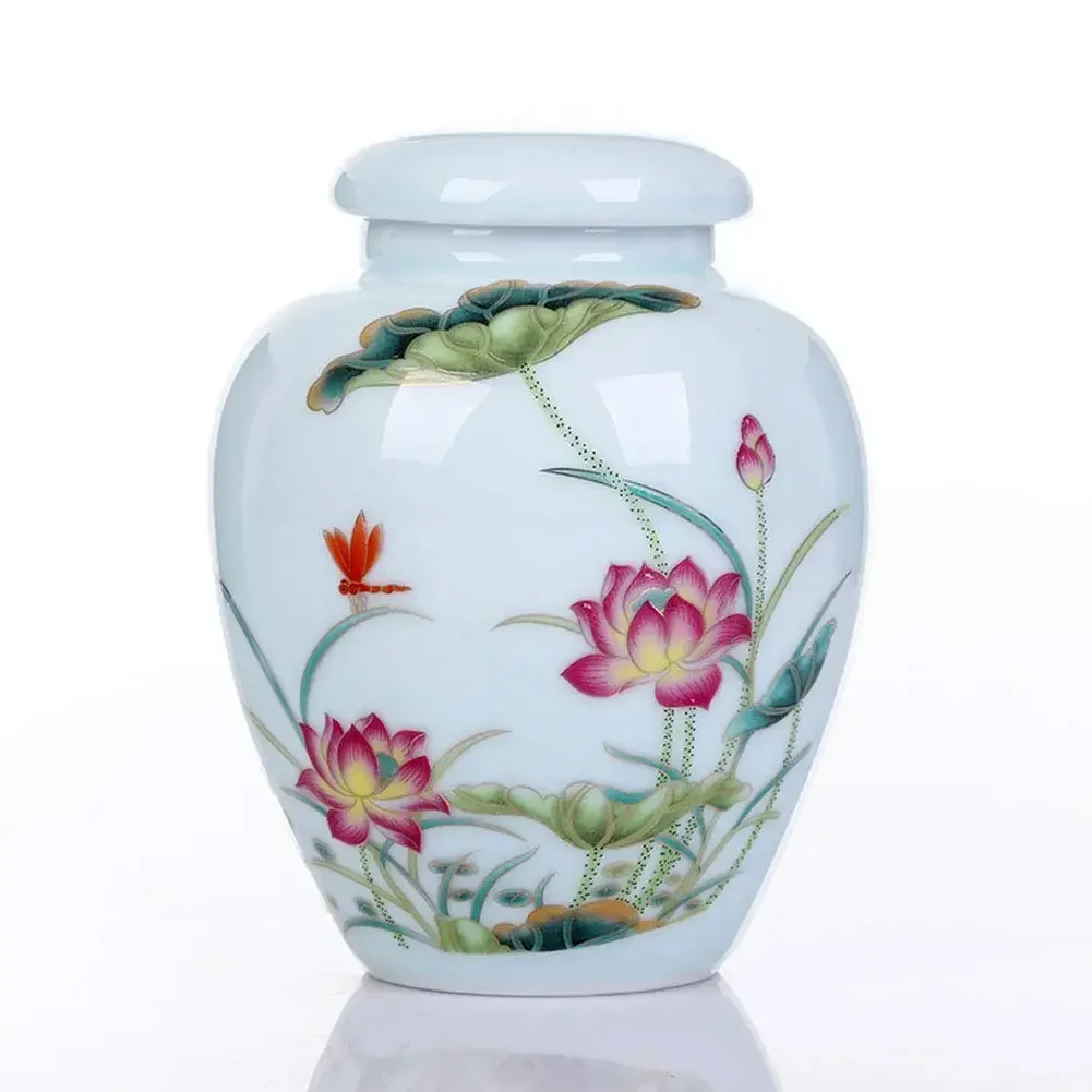 

Dear Pet Memorials Lotus Glaze Ceramics Pet Cremation Urn