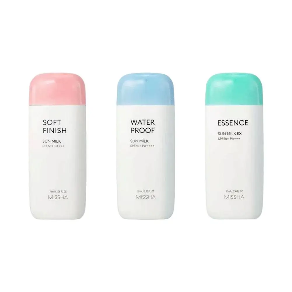 

Корейское солнцезащитное молочко MISSHA All-around Safe Block SPF50, водостойкое, освежающее и нелипкое, для активного отдыха и ежедневного использования.