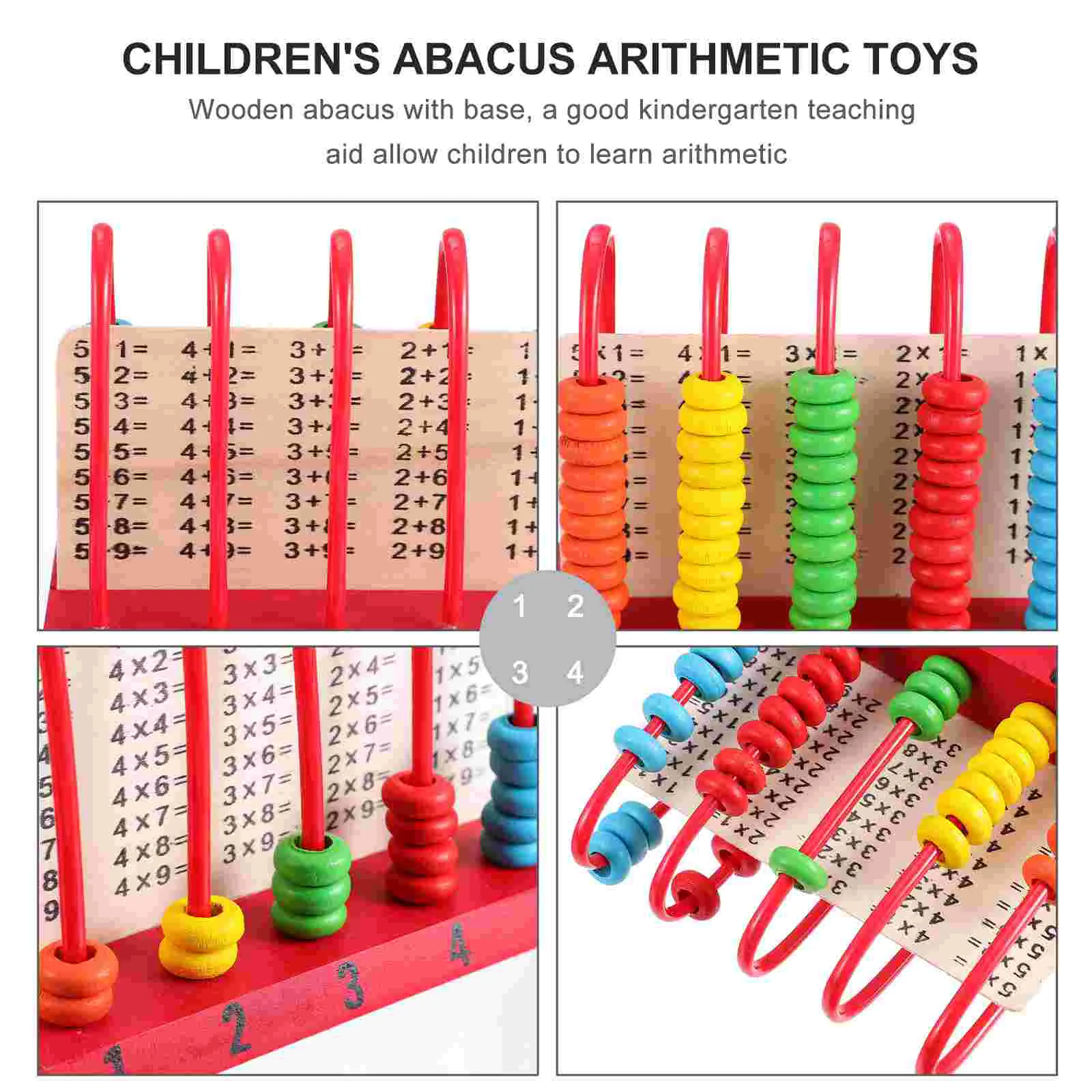 Children Creative Calculation Game Learning Abacus Computing Frame Math Toys